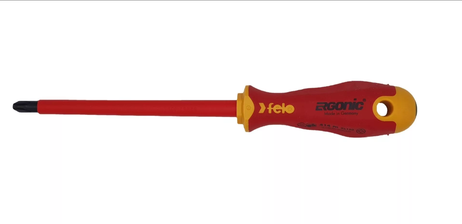 Отвертка диэлектрическая Ergonic крестовая PH 3X150 41430490 Felo