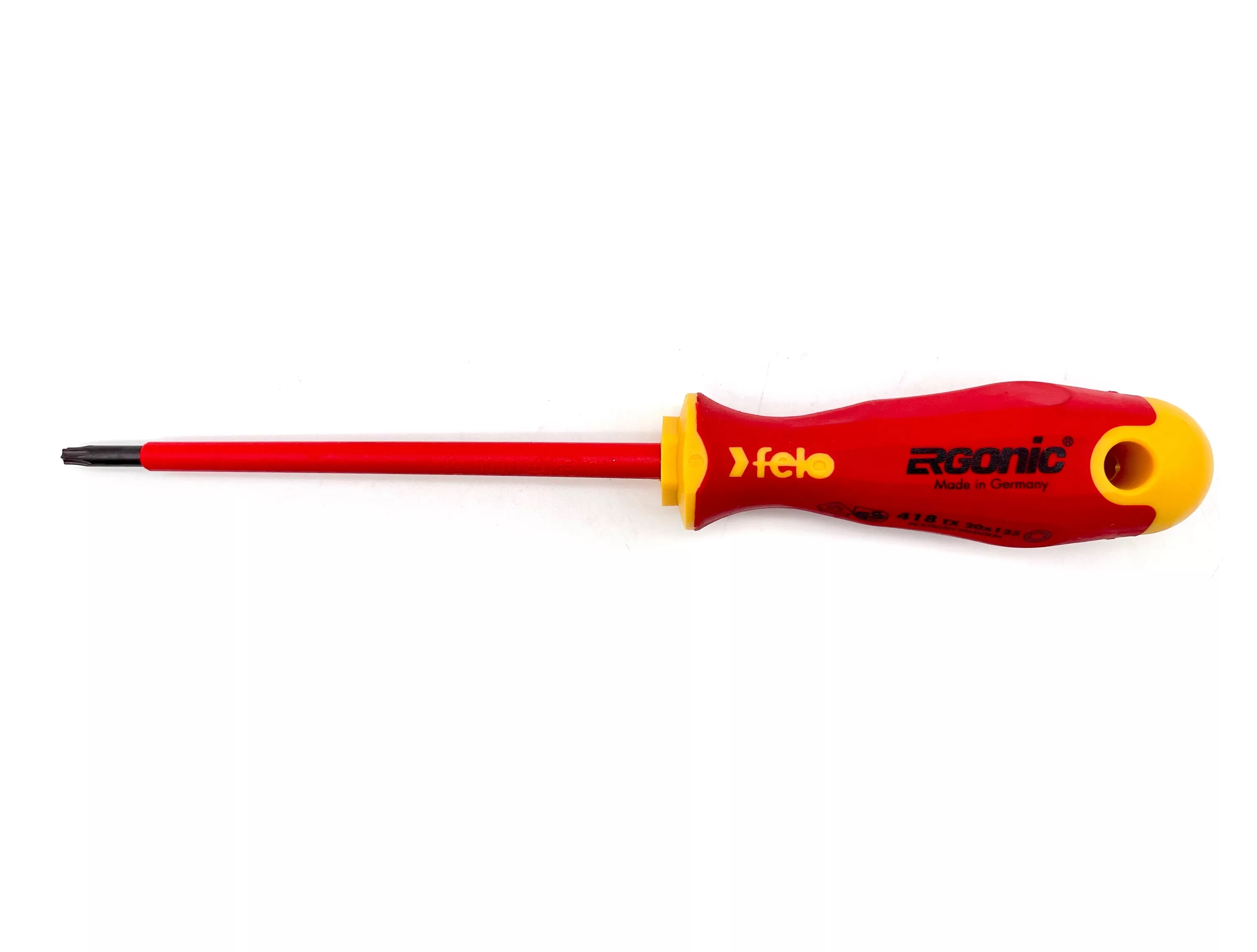 Отвертка диэлектрическая Ergonic TX20х125 41820390 Felo