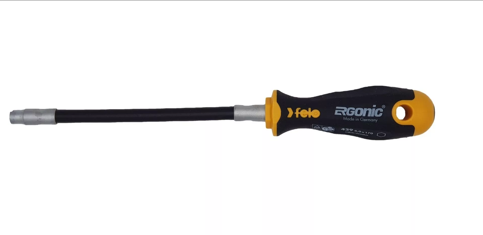 Отвертка Ergonic с гибким стержнем торцевой ключ 6,0X170 42906040 Felo
