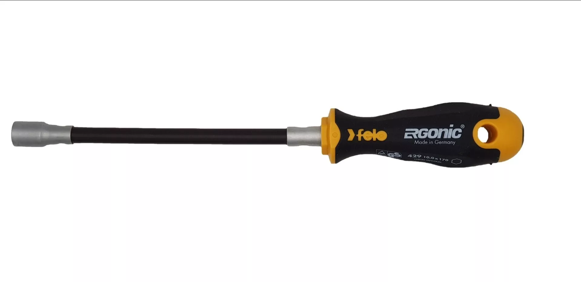 Отвертка Ergonic с гибким стержнем торцевой ключ 10,0X170 42910040 Felo