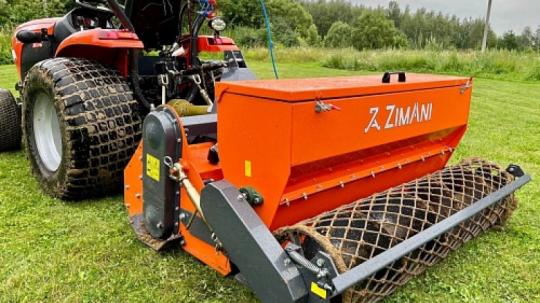 Стоунбурьер с сеялкой ZimAni SBZ125