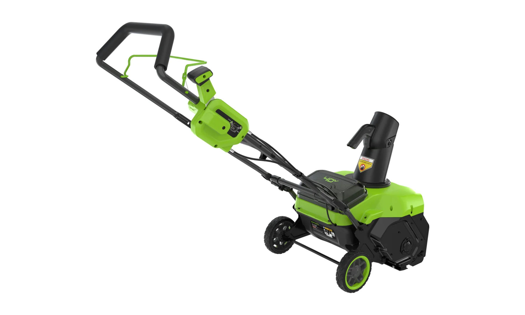 Снегоуборщик аккумуляторный бесщеточный Greenworks GD40STX2, с 1хАКБ 4 Ач и ЗУ_8