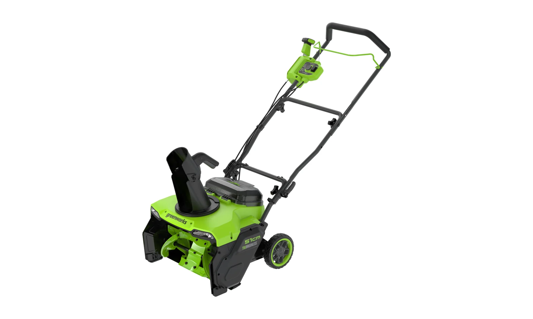 Снегоуборщик аккумуляторный бесщеточный Greenworks GD40STX2, с 1хАКБ 4 Ач и ЗУ