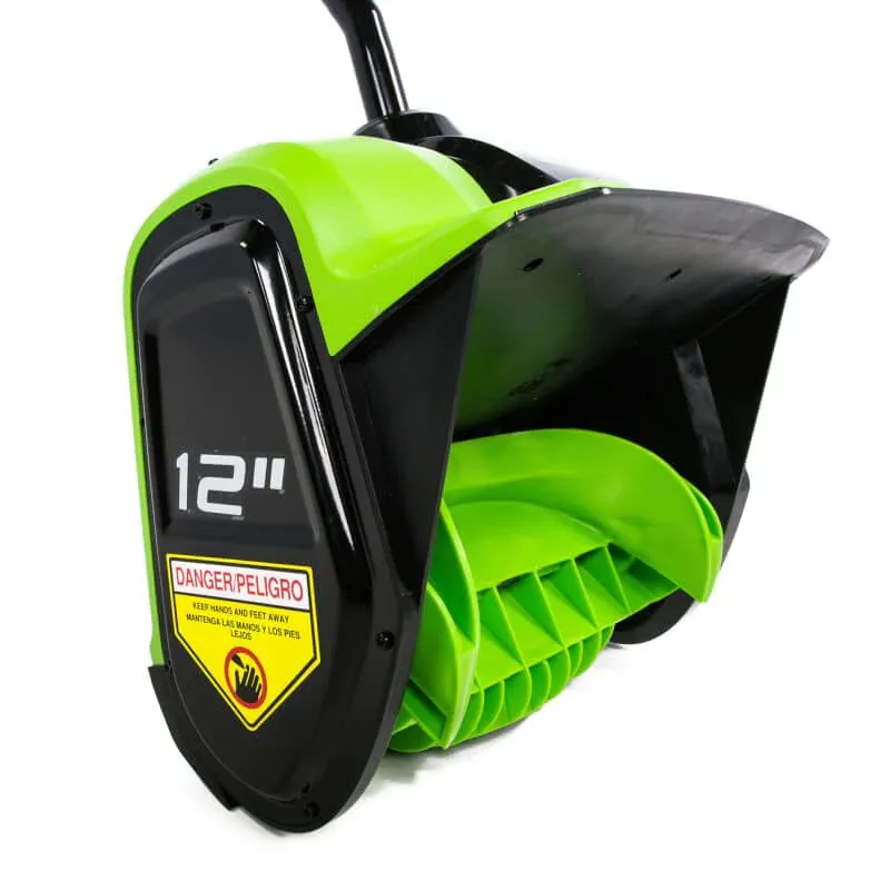Снегоуборщик аккумуляторный Greenworks GD60SS, 60V, 30 см, бесщеточный, c 1хАКБ 5Ач и ЗУ (2602607UG)_3