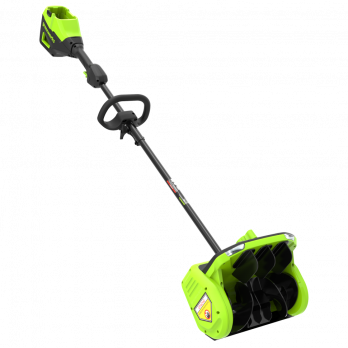 Снегоуборщик аккумуляторный Greenworks GD60SS2, 60V, 30 см, с регулируемым направлением выброса, бесщеточный, c 1хАКБ 5Ач и ЗУ (2603207UG)