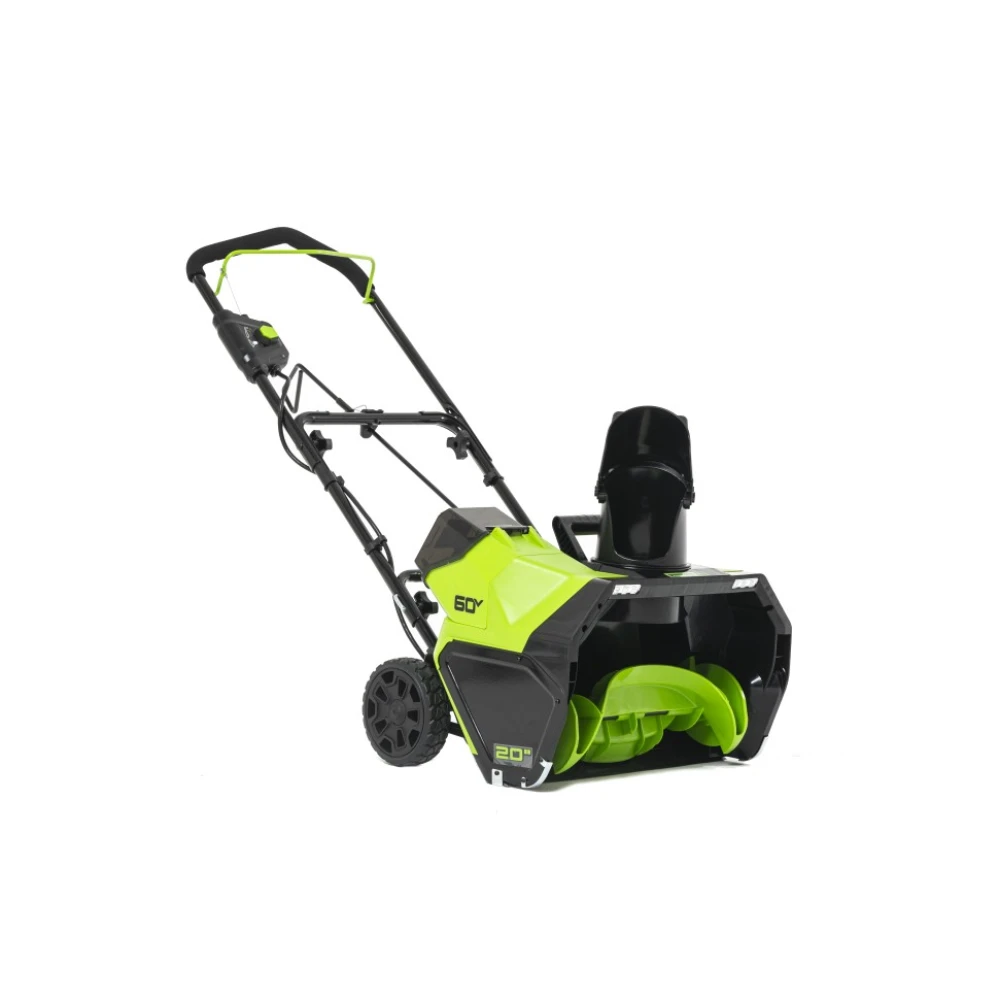 Снегоуборщик аккумуляторный Greenworks  GD60PSTK4, 60V, 51 см, бесщеточный, c 1хАКБ 4Ач и ЗУ (2602907UB)