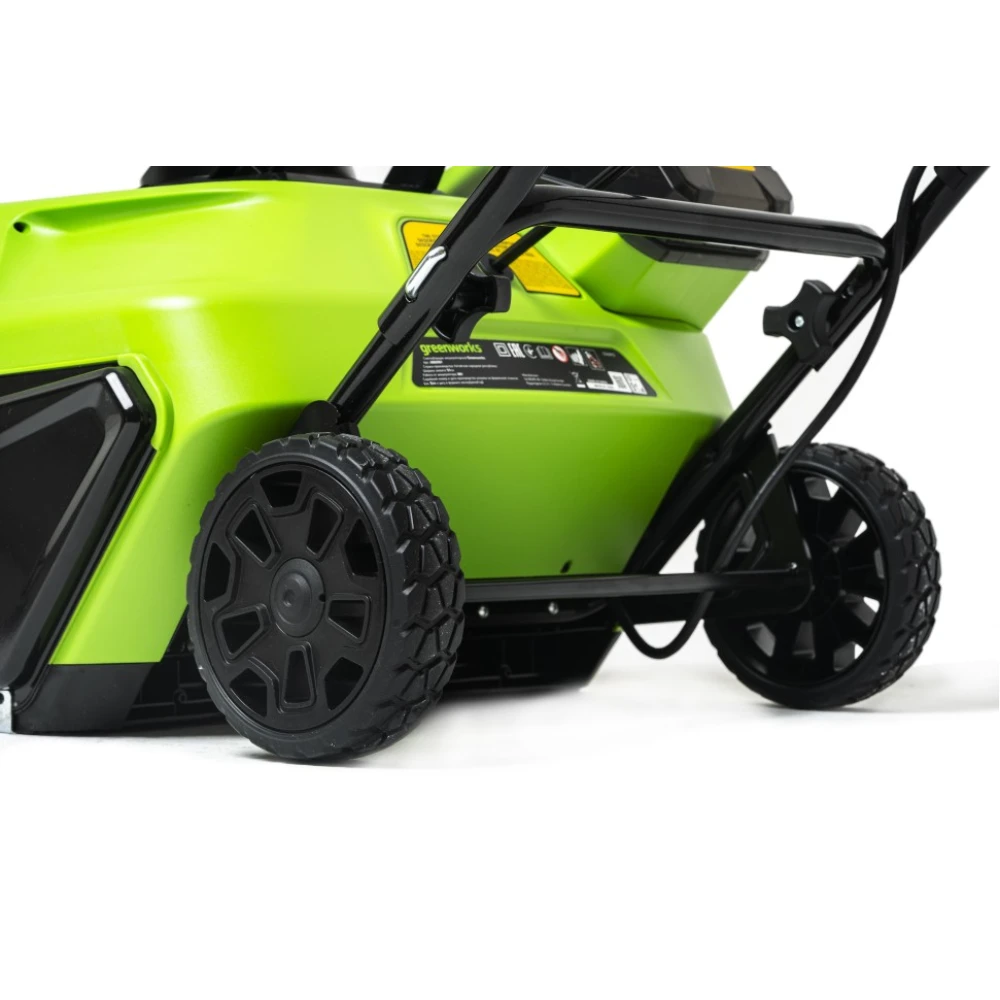 Снегоуборщик аккумуляторный Greenworks  GD60PSTK4, 60V, 51 см, бесщеточный, c 1хАКБ 4Ач и ЗУ (2602907UB)