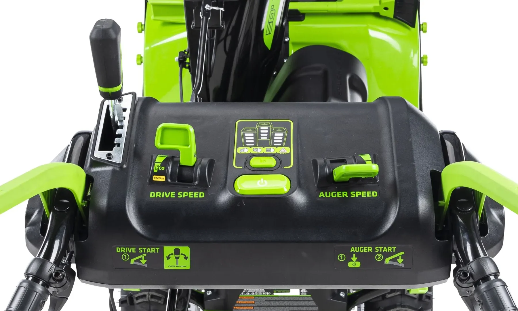 Снегоуборщик аккумуляторный Greenworks GD82ST56, 82V, 61 см, самоходный, бесщеточный, без АКБ и ЗУ (2602807)_10