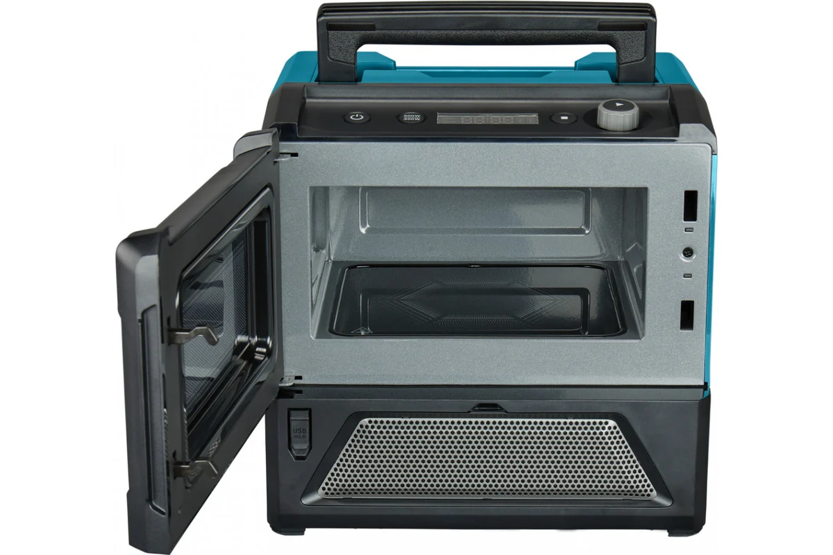 Микроволновая печь аккумуляторная Makita XGT 40В, 500Вт/350Вт MW001GZ
