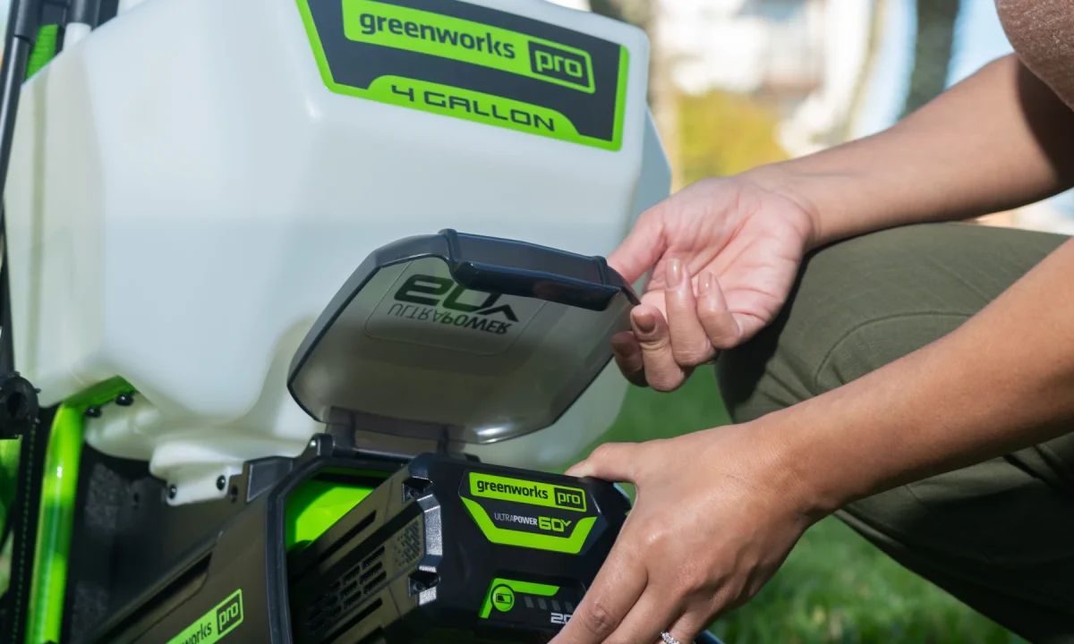 Садовый опрыскиватель аккумуляторный Greenworks Арт.5300107, 60V без АКБ и ЗУ_1