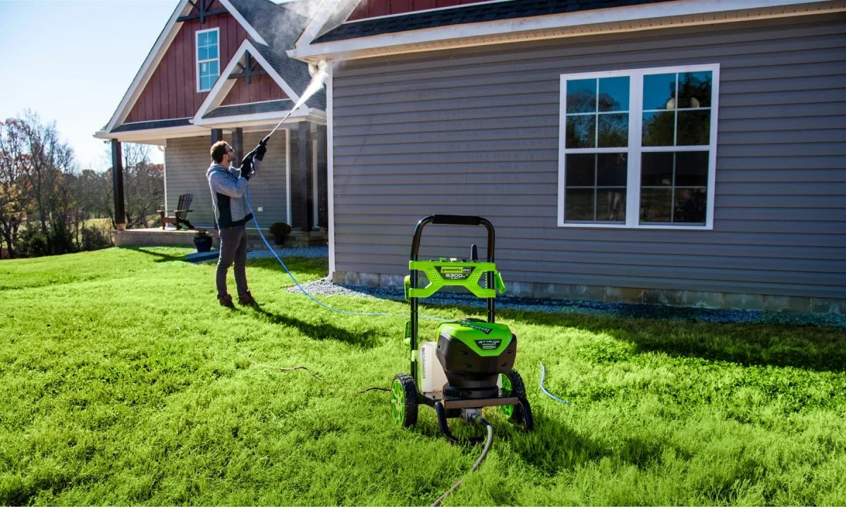 Мойка высокого давления бесщеточная Greenworks Арт. 5106007, 180 бар
