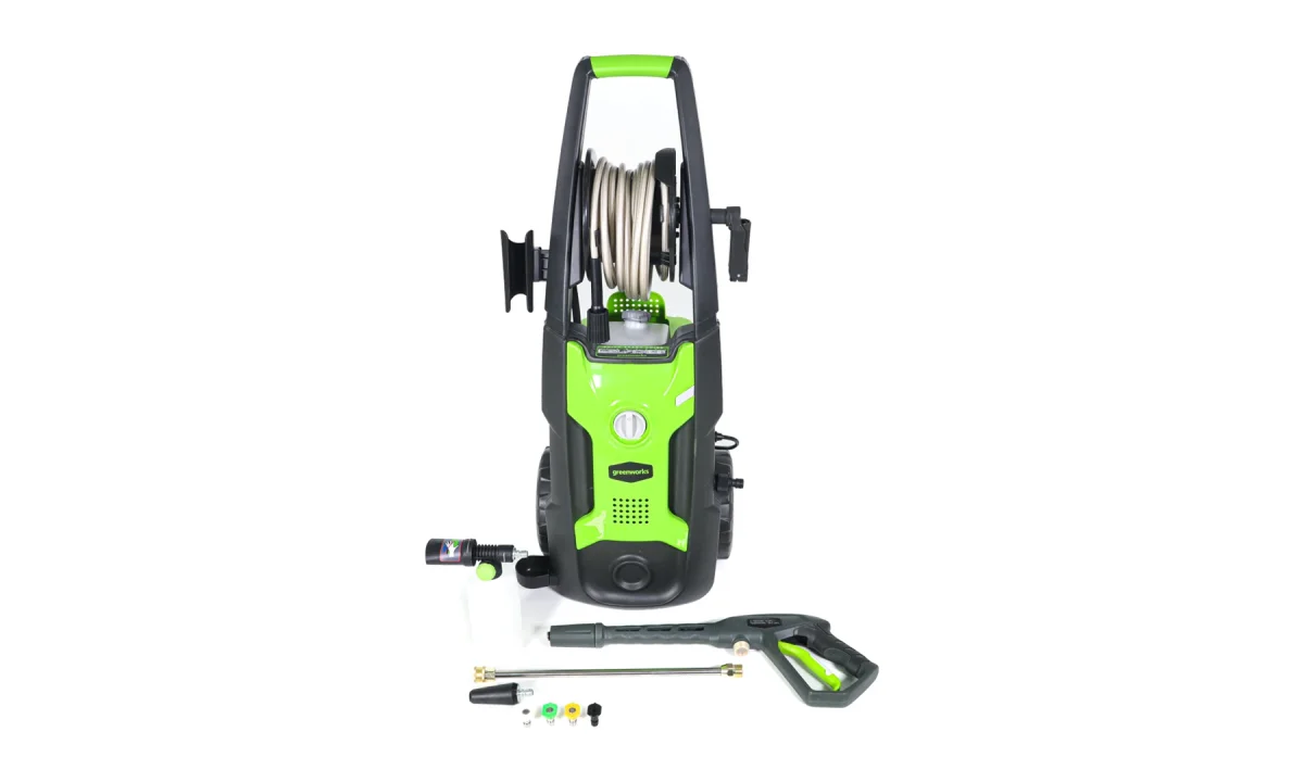 Мойка высокого давления электрическая Greenworks Арт. 5106607, 2000 Вт, 140 бар GPWG5II_3
