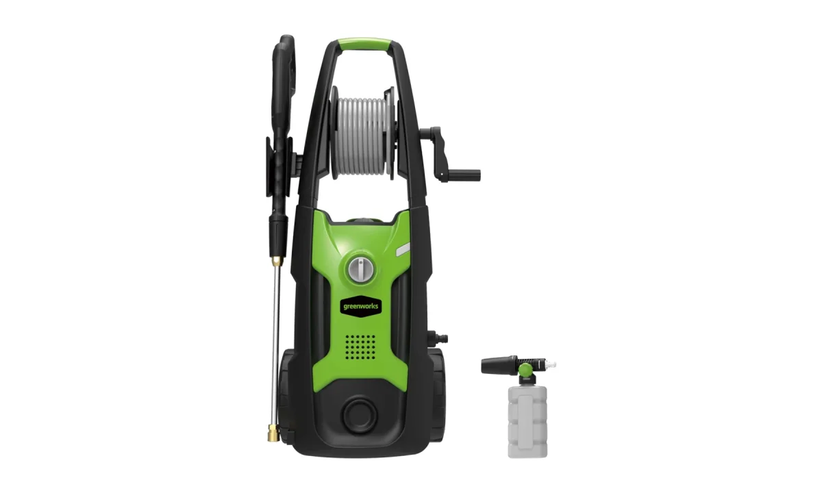 Мойка высокого давления электрическая Greenworks Арт. 5106607, 2000 Вт, 140 бар GPWG5II