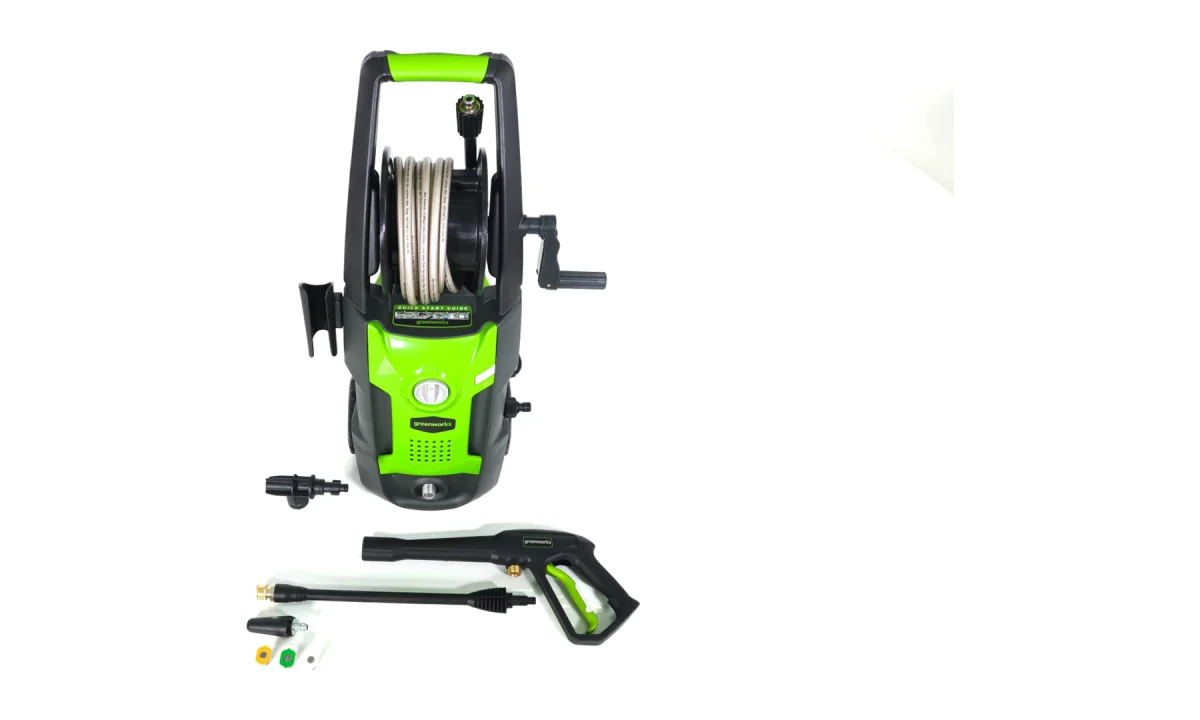 Мойка высокого давления электрическая Greenworks Арт. 5106507, 1800 Вт, 130 бар_0