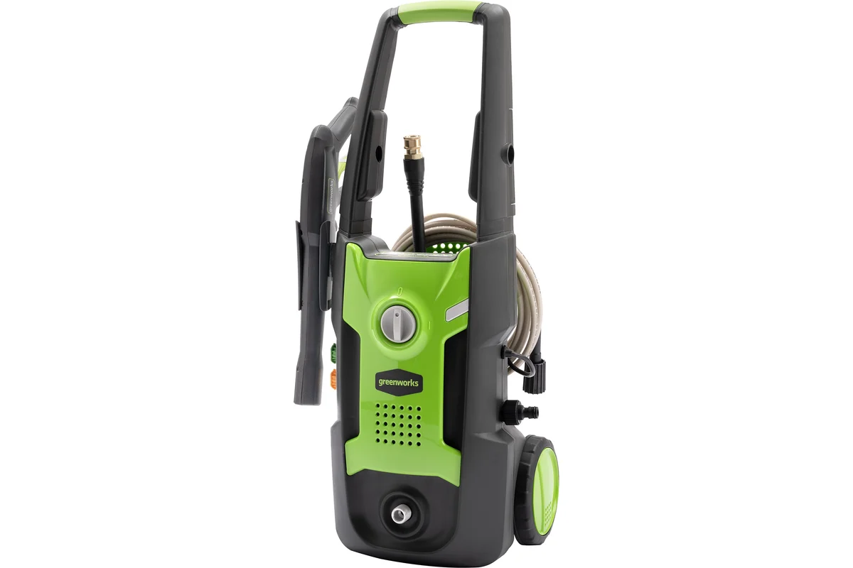 Мойка высокого давления электрическая Greenworks Арт. 5107007, 1700 Вт, 120 бар_0