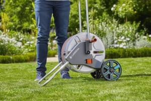 Тележка для шланга GARDENA CleverRoll M с комплектом для полива металлическая 18542-20.000.00 18542-20.000.00_6
