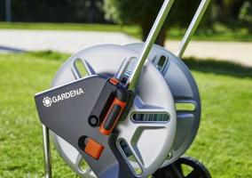 Тележка для шланга GARDENA CleverRoll M с комплектом для полива металлическая 18542-20.000.00 18542-20.000.00_5