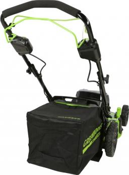 Газонокосилка самоходная аккумуляторная Greenworks GC82LM51SP2K2,82V,бесщ,1* АКБ 5Ач и ЗУ 2515907UB