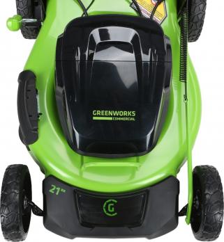 Газонокосилка самоходная аккумуляторная Greenworks GC82LM51SP2K2,82V,бесщ,1* АКБ 5Ач и ЗУ 2515907UB