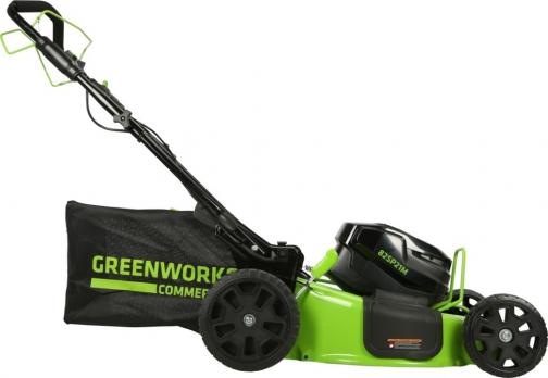 Газонокосилка самоходная аккумуляторная Greenworks GC82LM51SP2K2,82V,бесщ,1* АКБ 5Ач и ЗУ 2515907UB
