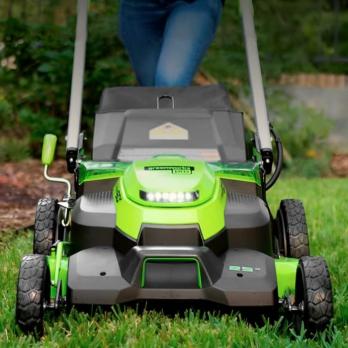 Газонокосилка аккумуляторная GREENWORKS 2519107 60V, без АКБ и ЗУ