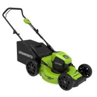 Газонокосилка аккумуляторная Greenworks GD40LM46HP, 40V, 46 см, бесщеточная, c 1хАКБ 4А*ч и ЗУ 2514407UB_3