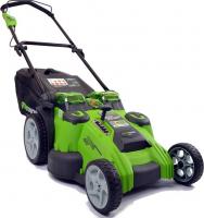 Газонокосилка аккумуляторная Greenworks G40LM49DB, TwinForce, 40V, 49 см, без АКБ и ЗУ 2500207_0