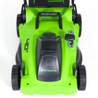 Газонокосилка аккумуляторная Greenworks Арт.2517907UB, 40V, бесщеточная, 41 см, c 1хАКБ 4Ач и ЗУ_1