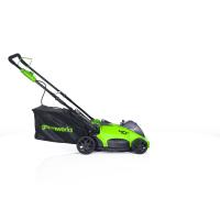 Газонокосилка аккумуляторная Greenworks Арт.2517907UB, 40V, бесщеточная, 41 см, c 1хАКБ 4Ач и ЗУ_10