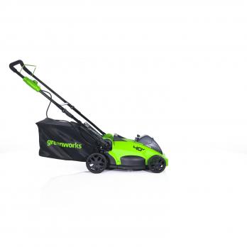 Газонокосилка аккумуляторная Greenworks Арт.2517907UB, 40V, бесщеточная, 41 см, c 1хАКБ 4Ач и ЗУ
