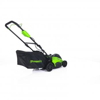 Газонокосилка аккумуляторная Greenworks Арт.2517907UB, 40V, бесщеточная, 41 см, c 1хАКБ 4Ач и ЗУ