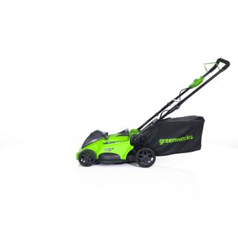 Газонокосилка аккумуляторная Greenworks Арт.2517907UB, 40V, бесщеточная, 41 см, c 1хАКБ 4Ач и ЗУ