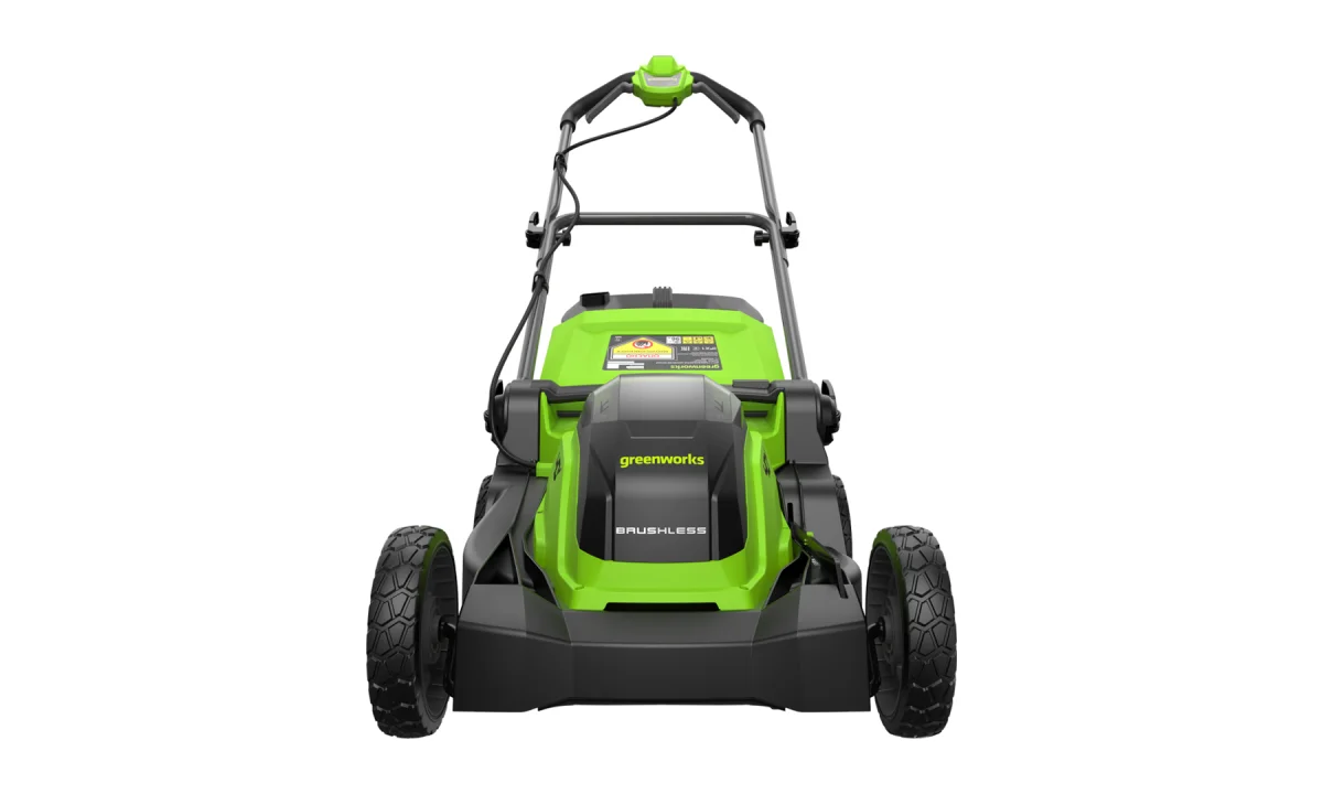 Газонокосилка аккумуляторная Greenworks GD40LM411, 40V, 41 см, бесщеточная,c АКБ 4Ач и ЗУ 2521007UB_5