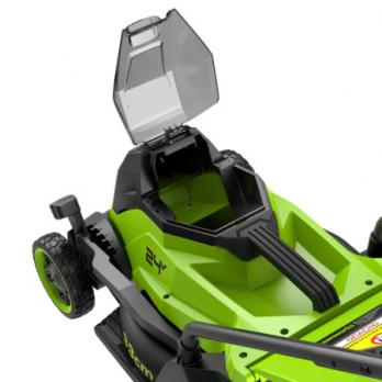 Газонокосилка аккумуляторная Greenworks GD24LM331, 24V, 33 см, бесщеточная, c 1хАКБ 4Ач (2520607UB)